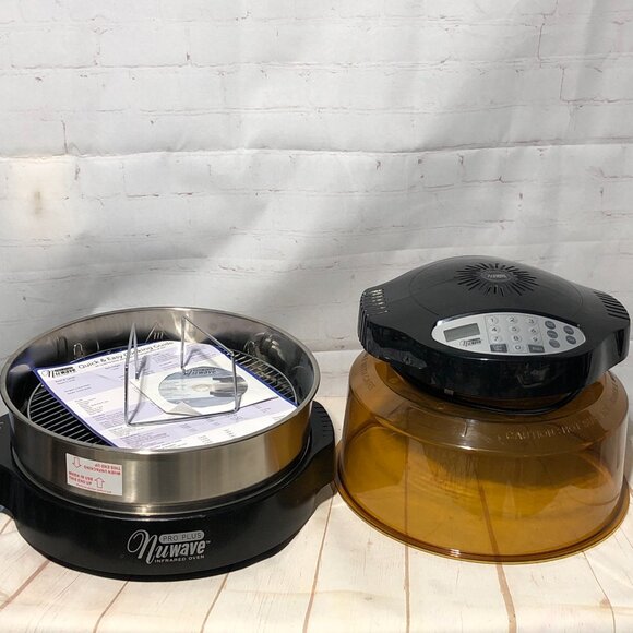 NuWave Oven Pro Plus, Amber Dome w/ Extender Ring, Model# 20602 - Picture 11 of 12